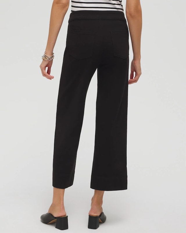 Travelers Pull On Cropped Jeans - image 3